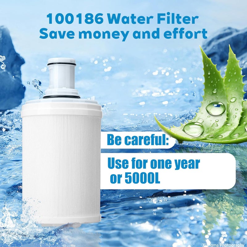 phabcf New 100186 Compatible With Amway Espring Replacement Filters，Used Continuously For 1 Year Or 5000 Liters. 100186 Water Filter Comes With Instruction Manual And Saves Costs - Image 3